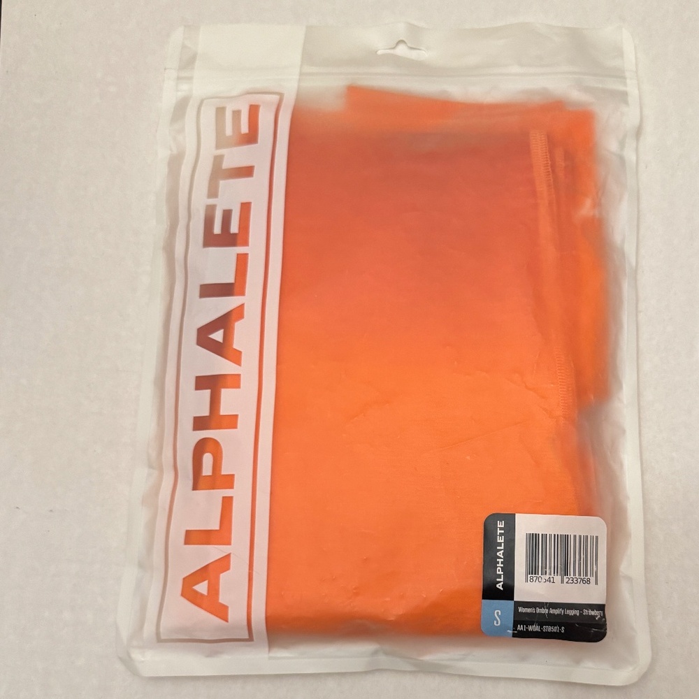 ALPHALETE OMBRE AMPLIFY LEGGING STRAWBERRY